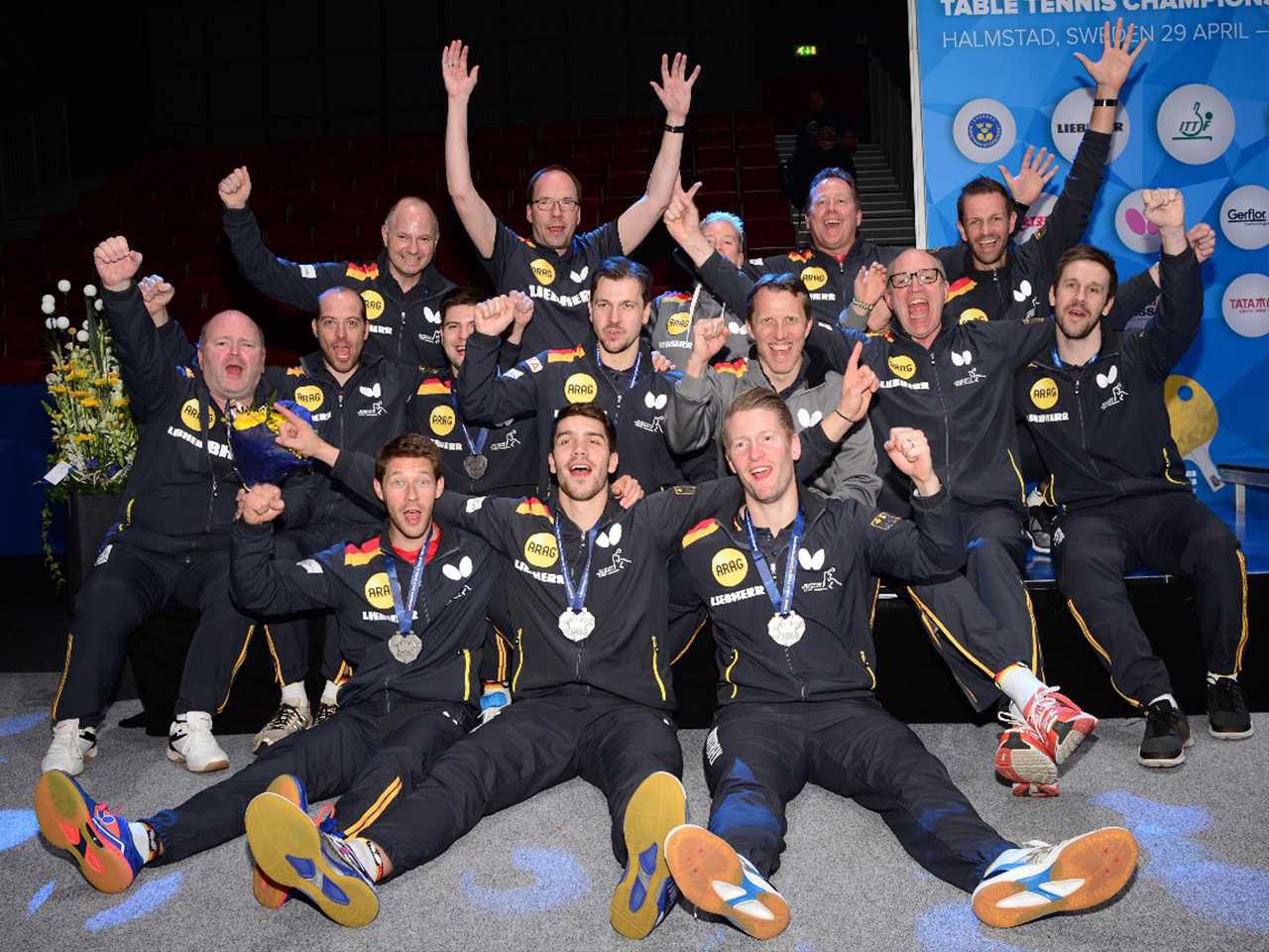 Tolles Team bei der Team WM 2018 in Halmstad/Schweden (Foto Manfred Schillings)